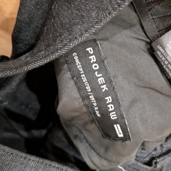 Men's Charcoal Pants Projek Raw - Picture 5 of 10